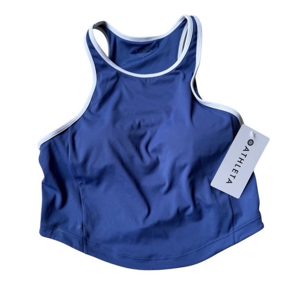 Athleta Seabreeze Crop Tankini A-C NWT MEDIUM - Picture 5 of 6